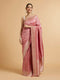 Mohey Rose Pink Floral Patterned Saree