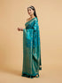 Mohey Rama Green Saree with Paisley and Buta Motifs