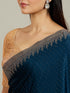Mohey Green Satin Saree