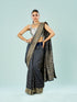 Mohey Enchanting Indigo Blue Saree