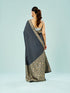 Mohey Enchanting Indigo Blue Saree