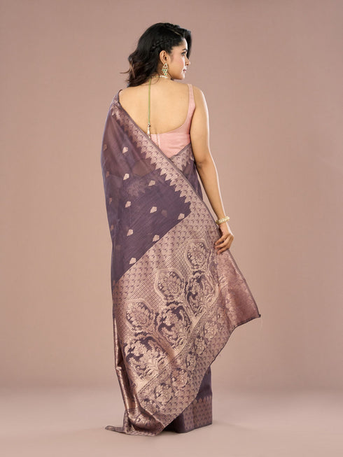 Mohey Purple Enchantment Saree