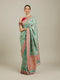 Mohey Enchanting Sea Green Charm Saree