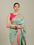 Mohey Enchanting Sea Green Charm Saree