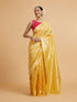 Mohey Golden Yellow Elegance Saree