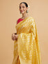 Mohey Golden Yellow Elegance Saree