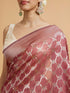Mohey Dusty Pink Elegance Saree
