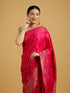 Mohey Ravishing Rani Pink Charm Saree
