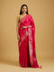 Mohey Elegant Rani Silk Saree