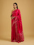 Mohey Elegant Rani Silk Saree