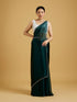 Mohey Timeless Tranquility Green Saree
