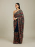 Mohey Azure Elegance Georgette Saree