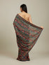 Mohey Azure Elegance Georgette Saree