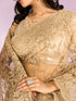 Mohey Beige Euphoria Net Saree