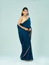 Mohey Elegant Blue Saree