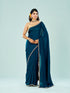 Mohey Elegant Blue Saree