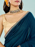 Mohey Elegant Blue Saree