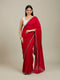 Mohey Red Radiance Silk Saree