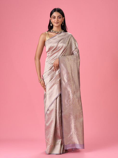 Mohey Lilac Rhapsody Saree