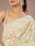 Mohey Enchanting Pista Green Saree