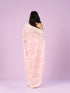 Mohey Enchanting Pink Organza Saree