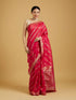 Mohey Ravishing Rani Colored Saree