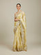 Mohey Emerald Elegance Organza Saree