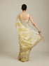 Mohey Emerald Elegance Organza Saree