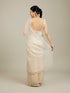 Mohey Creamy Elegance Chiffon Saree