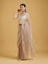 Mohey Gold Organza Strut Elegance Saree