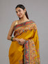 Mohey Sun-Infused Mustard Yellow Saree