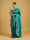 Mohey Majestic Rama Green Elegance Saree