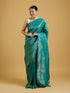 Mohey Majestic Rama Green Elegance Saree
