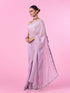Mohey Purple Majesty Georgette Saree