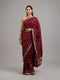 Mohey Wine Elegance Saree