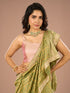Mohey Pista Green Saree