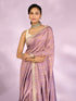Mohey Purple Elegance Silk Saree