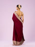 Mohey Maroon Majesty Women Saree