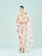 Mohey Organza Cream Radiance Saree