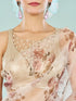 Mohey Organza Cream Radiance Saree