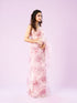 Mohey Pink Organza Saree