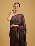 Mohey Enchant Wine Chinon Saree