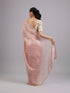 Mohey Pink Elegance Chinon Saree