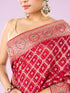 Mohey Pink Radiance Traditional Saree