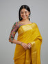 Mohey Radiant Mustard Yellow Saree