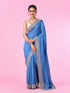 Mohey Light Blue Festive Saree