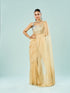 Mohey Lustrous Beige Saree