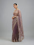 Mohey Lavish Purple Net Saree