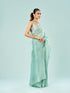 Mohey Emerald Allure Organza Saree