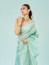 Mohey Emerald Allure Organza Saree